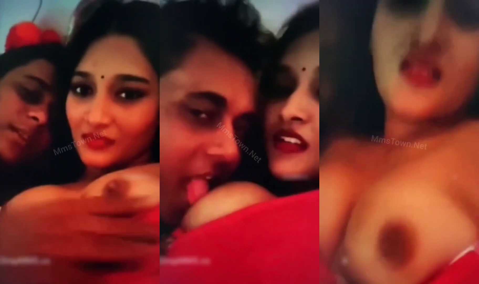 Sexy Girl Boob Nipple Sucking Video
