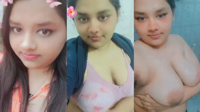 Cute Teen Chubby Girl Boobs Play HD Video